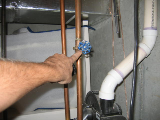 Water heater and plumbing check